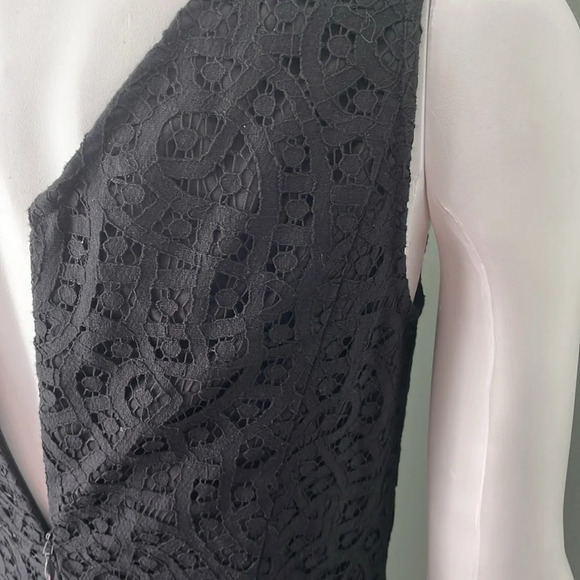 Gap Black Eyelet Sleeveless Dress size 0 NEW - Picture 8 of 8